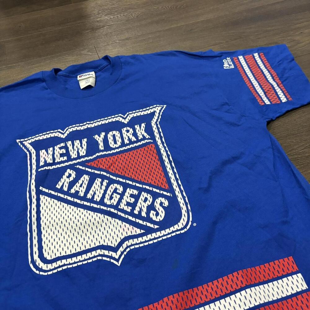 Vintage Pro Player New York Rangers Jersey T Shirt 90s